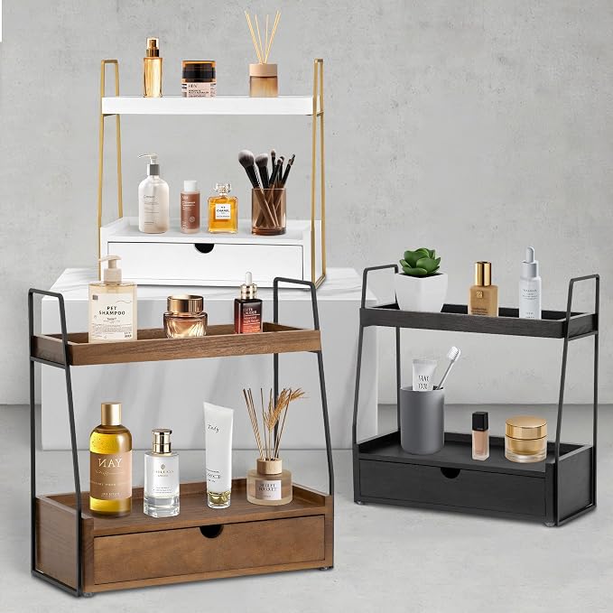 2-Tier Bathroom Organizer Countertop - Image 7