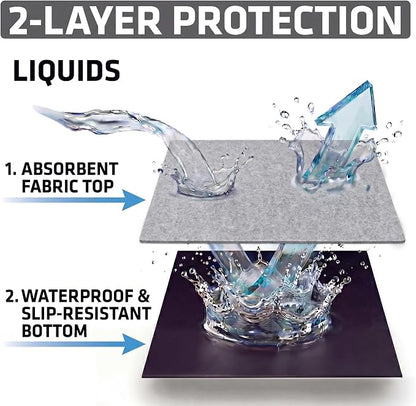 Drymate Premium Luxury Shelf & Drawer Liner, Thick Cushioned Fabric, - Image 6