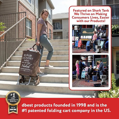 dbest products Stair Climber Laundry Trolley Dolly - Image 7