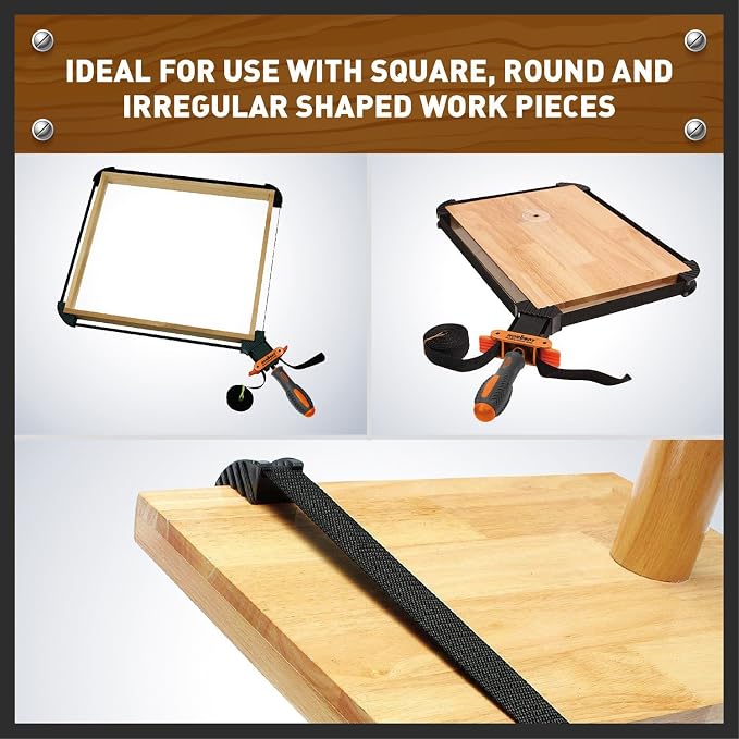HORUSDY Band Clamp, Woodworking Frame Clamp Strap Holder - Image 4