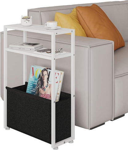 Narrow Side Table, Slim End Tables - Image 6