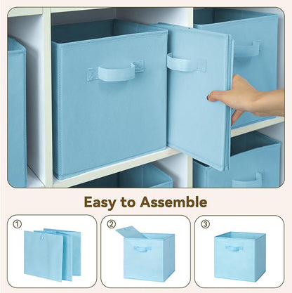 GRANNY SAYS Cube Storage Organizer, 11 Inch 6 Pack Storage Cubes - Image 6