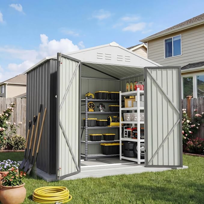 Patiowell 6x4 FT Outdoor Storage Shed by Patiowell
