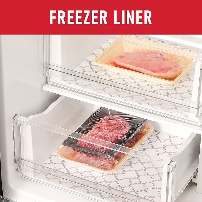 Cooyes Non Slip Refrigerator Liners, 2 in 1 Absorbent Fridge Liners and Fresh - Image 7