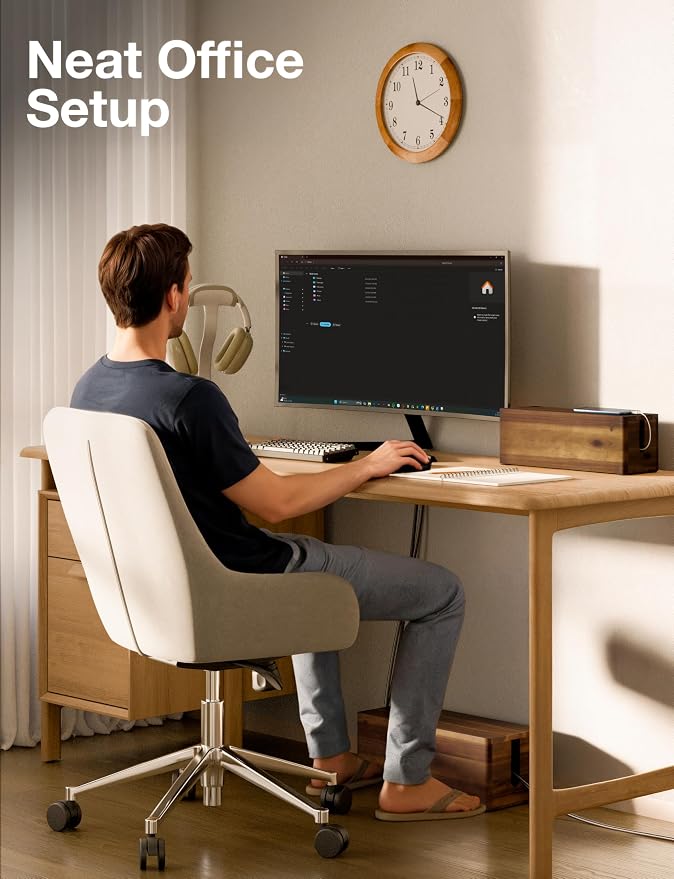 Acacia Large Cable Management Box - Image 6
