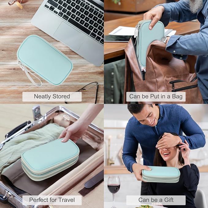 FYY Electronic Organizer, Travel Cable Organizer Bag Pouch Electronic - Image 7
