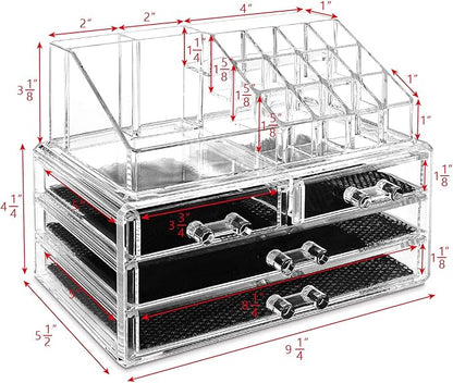 Ikee Design Acrylic Makeup Organizer - Image 2