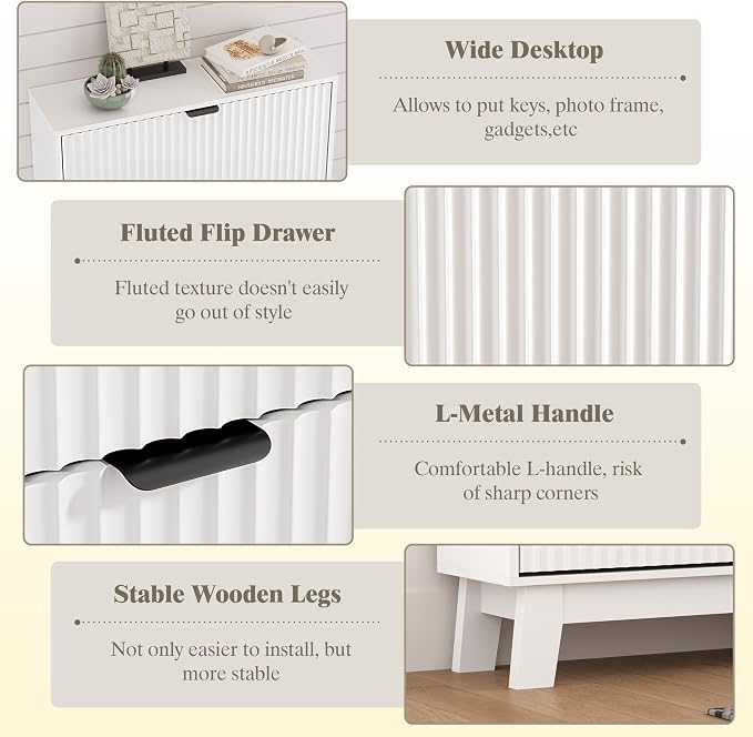 Shoe Cabinet Storage for Entryway - Image 6