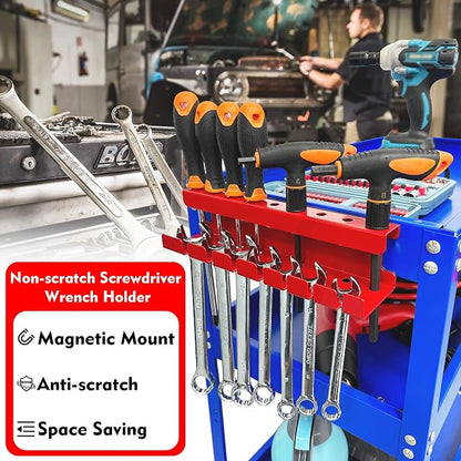 MUTUACTOR Magnetic Wrench Holder Heavy Duty, Anti-scratch Magnetic Mount - Image 2
