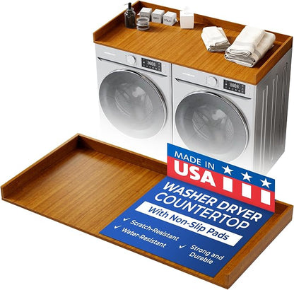 OfficeSimpli Washer Dryer Countertop, Made in USA, Non-Slip Pads, Easy Clean by OfficeSimpliUS