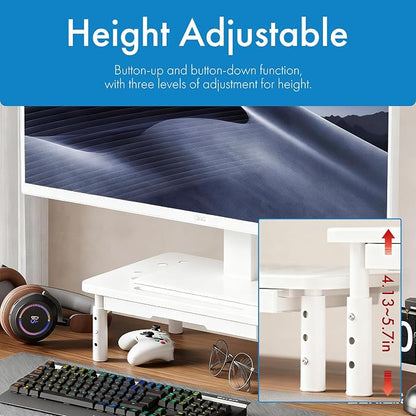 Monitor Stand Riser with Drawer - Image 2
