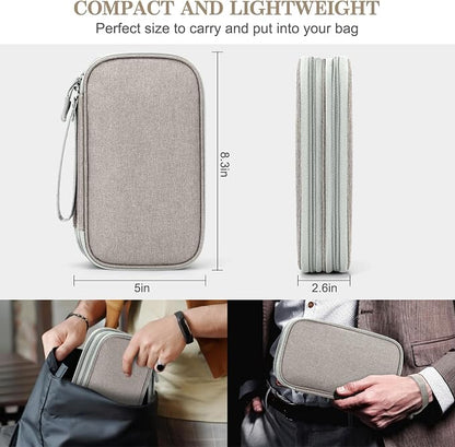 FYY Electronic Organizer, Travel Cable Organizer Bag Pouch Electronic - Image 2