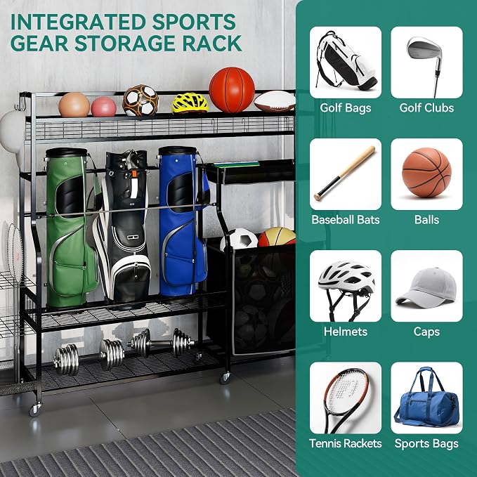 YITAHOME Multi-Functional Sports Organizer - Image 3