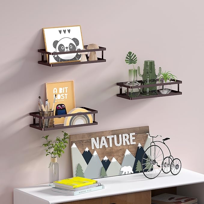 PUSDON Metal Wall Hanging Basket 2 Packs DIY Suitable - Image 4