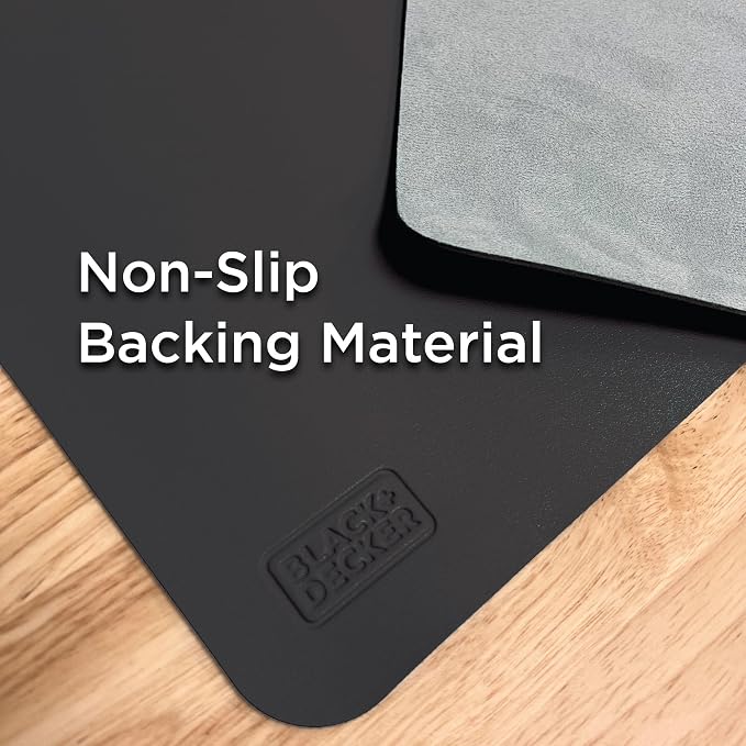 Black+Decker Faux Leather Desk Mat - Image 8