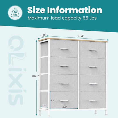 OLIXIS 8 Drawer Storage Dresser - Image 4