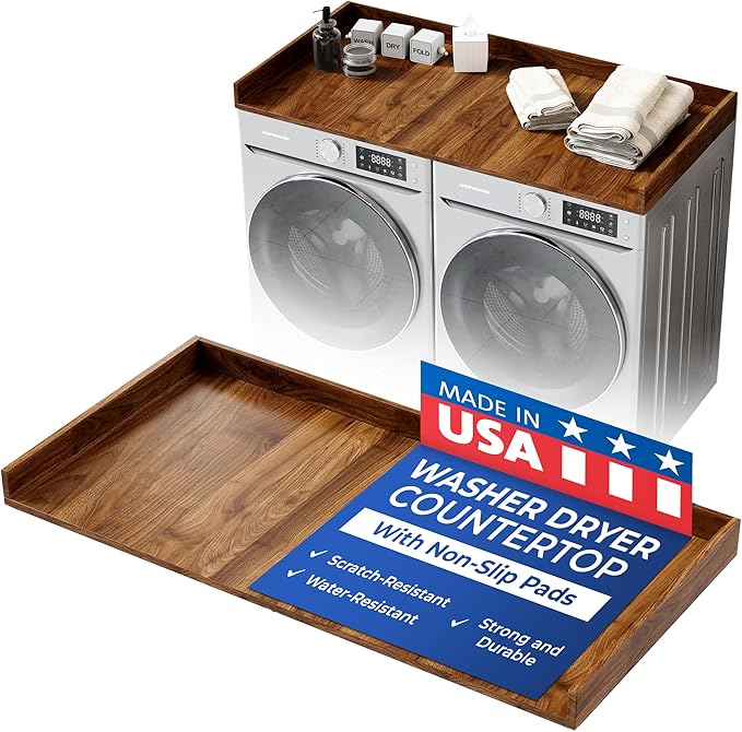 OfficeSimpli Large Washer Dryer Countertop 30 x 58 by OfficeSimpliUS
