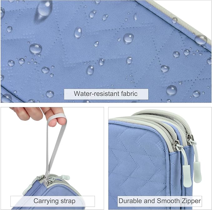 FYY Travel Cable Organizer Pouch Electronic Accessories Carry Case Portable - Image 4