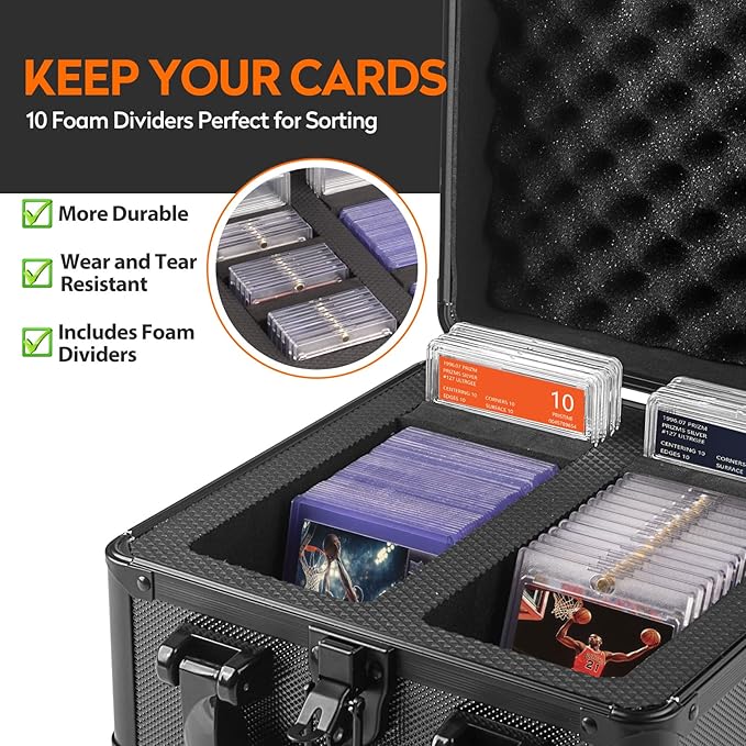 Graded Card Storage Box, Top Loaders Storage Boxes, PSA Card Slab Holder - Image 3