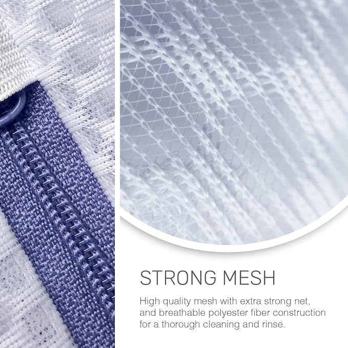 Mesh Laundry Bags for Delicates – 2 XLarge Durable Net - Image 2