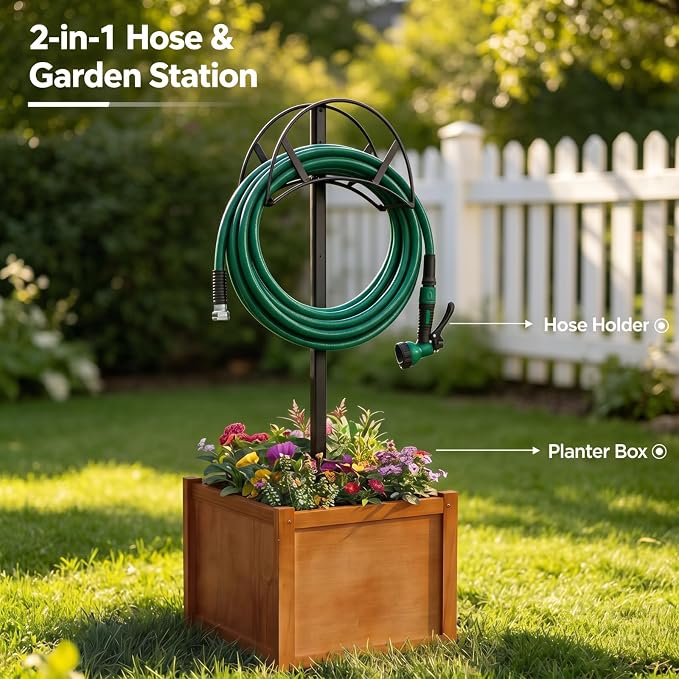 AceOrbit 2-in-1 Garden Hose Holder - Image 3
