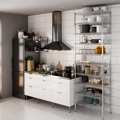 18" Deep x 30" Wide x 96" Height Wire Shelving Kit | 10-Tier | NSF Commercial - Image 2