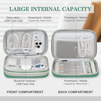 FYY Electronic Organizer, Large Travel Cable Organizer Bag Pouch Electronic - Image 3