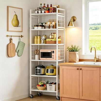 GIOTORENT 6-Wire Standing Storage Shelf - Image 2