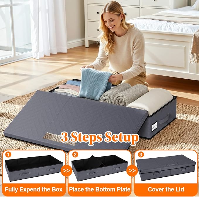 StoreHappily Under Bed Storage Containers - Image 7