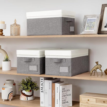 GRANNY SAYS Storage Bins with Lids, Collapsibe Clothes Organizers and Storage - Image 4