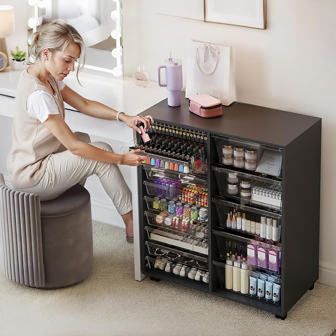 WOPITUES Mobile Storage Cabinet - Image 5