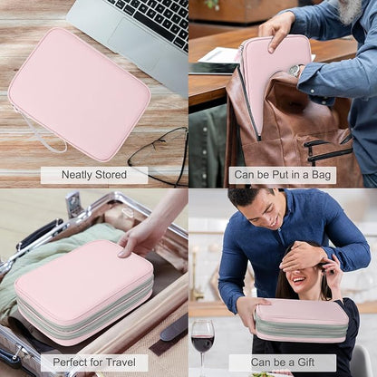 FYY Electronic Organizer, Extra Large Travel Cable Organizer Bag Pouch Portable - Image 7