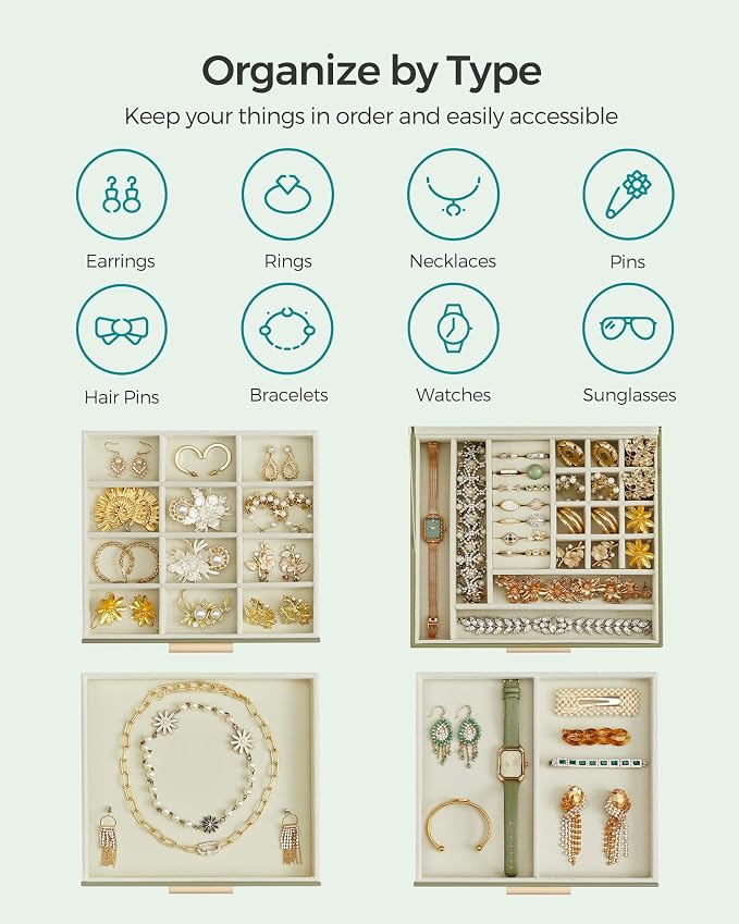 SONGMICS Jewelry Box Organizer - Image 3