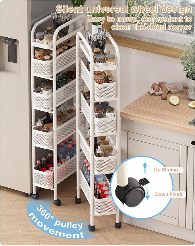 UMDONX Slim Storage Cart 5 Tier - Image 6