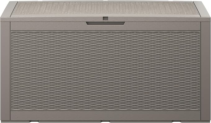 Outdoor Storage Box, Resin Deck Boxes Indoor and outdoor, Waterproof Storage - Image 9