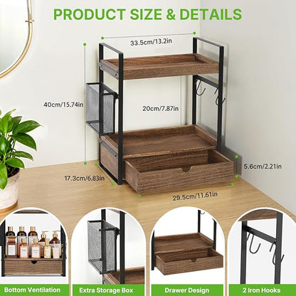 2-Tier Bathroom Counter Organizer - Image 3
