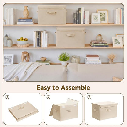 GRANNY SAYS Closet Storage Bins, Decorative Storage Boxes - Image 7