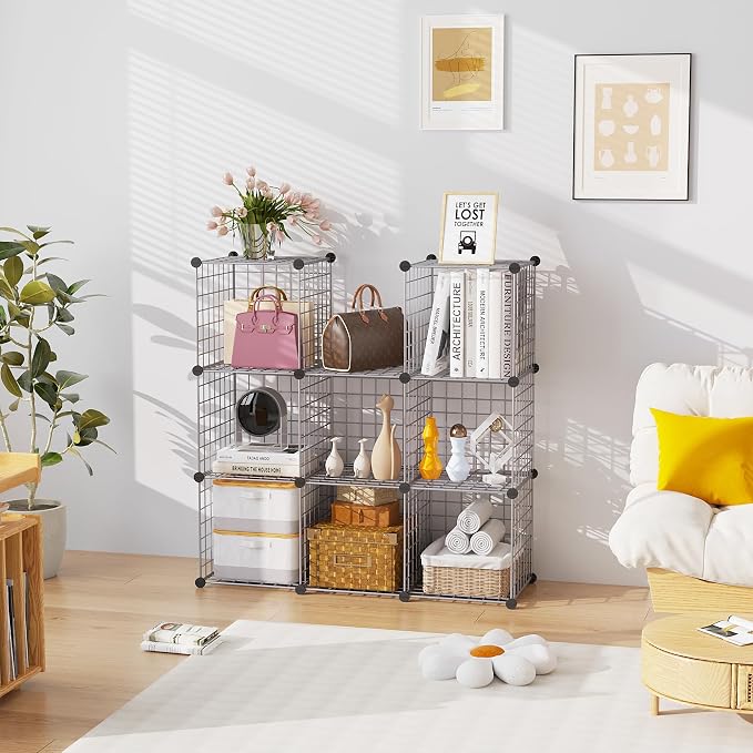 C&AHOME Wire Cube Storage, 9 - Image 4