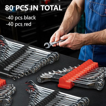 80 pcs Modular Wrench Organizers - Image 3