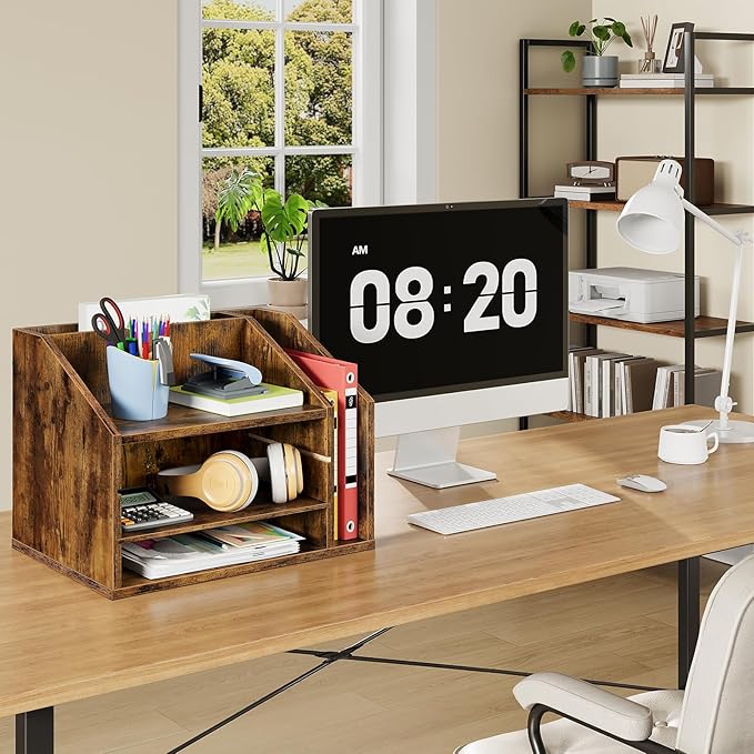 CHOEZON Wooden Desk Organizer - Image 3
