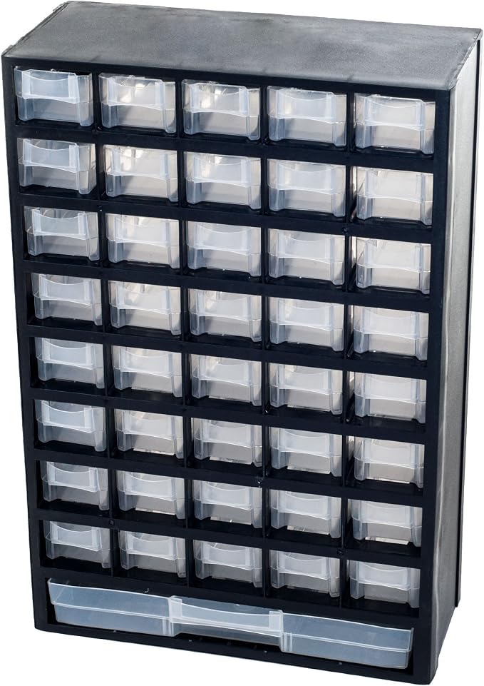Storage Bin with Drawers by Stalwart