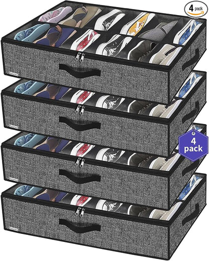 Onlyeasy Under Bed Shoe Storage Organizer by Onlyeasy