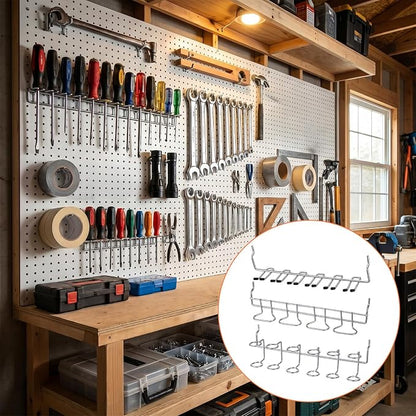 6 Pcs Pegboard Screwdriver Holder Set, Screwdriver Organizer - Image 7