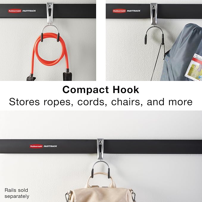 Rubbermaid FastTrack Compact Hook - Image 2