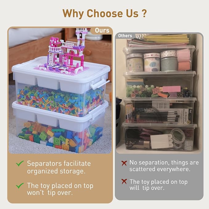 Citylife 17 QT Plastic Storage Box - Image 7