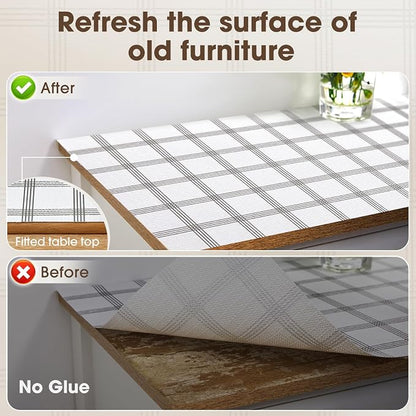 Drawer and Shelf Liner, Non-Slip Kitchen Cabinet Liners Non-Adhesive Thick - Image 8