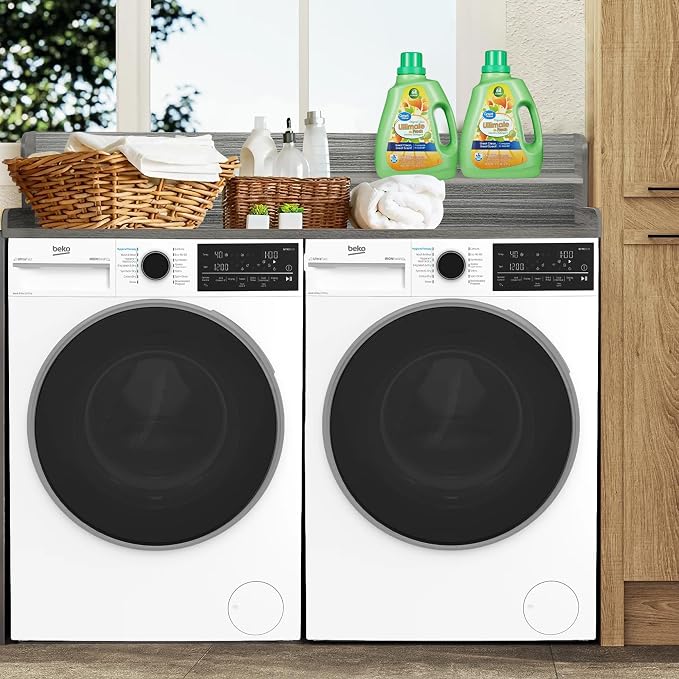 Royxen Laundry Countertop with 2-Tier Shelf Universal Fit, Washer and Dryer - Image 6