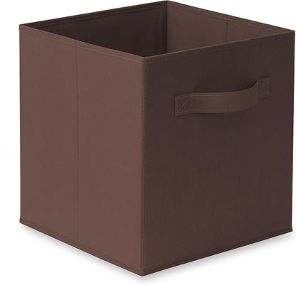 Casafield Set of 6 Collapsible Fabric Cube Storage Bins, Cubby Organizers & More - Image 2