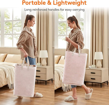 Lifewit 1 Pack Laundry Basket 80L Each, Collapsible Clothes Hamper - Image 4