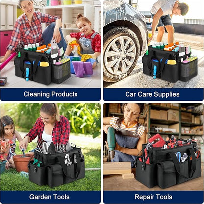 Cleaning Caddy, Cleaning Bag for Housekeepers, Cleaning Supplies Organizer - Image 6